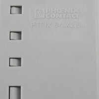 Phoenix Contact Verteilerblock PTFIX 6/6X2,5-NS15A GY 3274166 (10Stk.) OVP