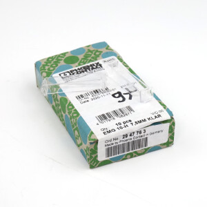 Phoenix Contact Abdeckhaube EMG 10-H 7,5MM KLAR 2947763 (10Stk.) OVP