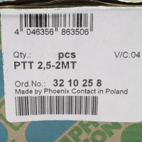 Phoenix Contact  Messertrennklemme PTT 2,5-2MT 3210258 (28Stk.) OVP