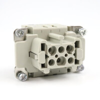 Harting Einsatz Han 6ES Press-F 09330062748 OVP