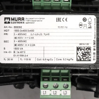 MURR ELEKTRONIK Steuer- und Trenntransformator 866092 OVP
