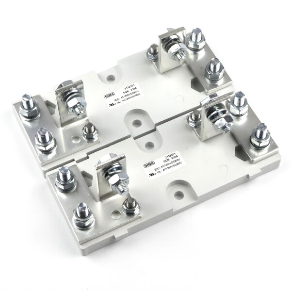 SIBA Sicherungsunterteil 2132301 630A AC1400V/DC900V (2Stk.) NOV