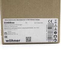 Wöhner Halter f. zylindrische Sicherungen 33408 OVP