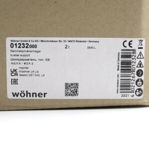 Wöhner Sammelschienenträger 01232 OVP