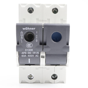 Wöhner Lasttrennschalter 31308000A (2Stk.) OVP