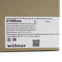 Wöhner Lasttrennschalter 31308000A (2Stk.) OVP
