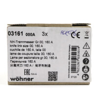 Wöhner Trennmesser 03161000A (3Stk.) OVP