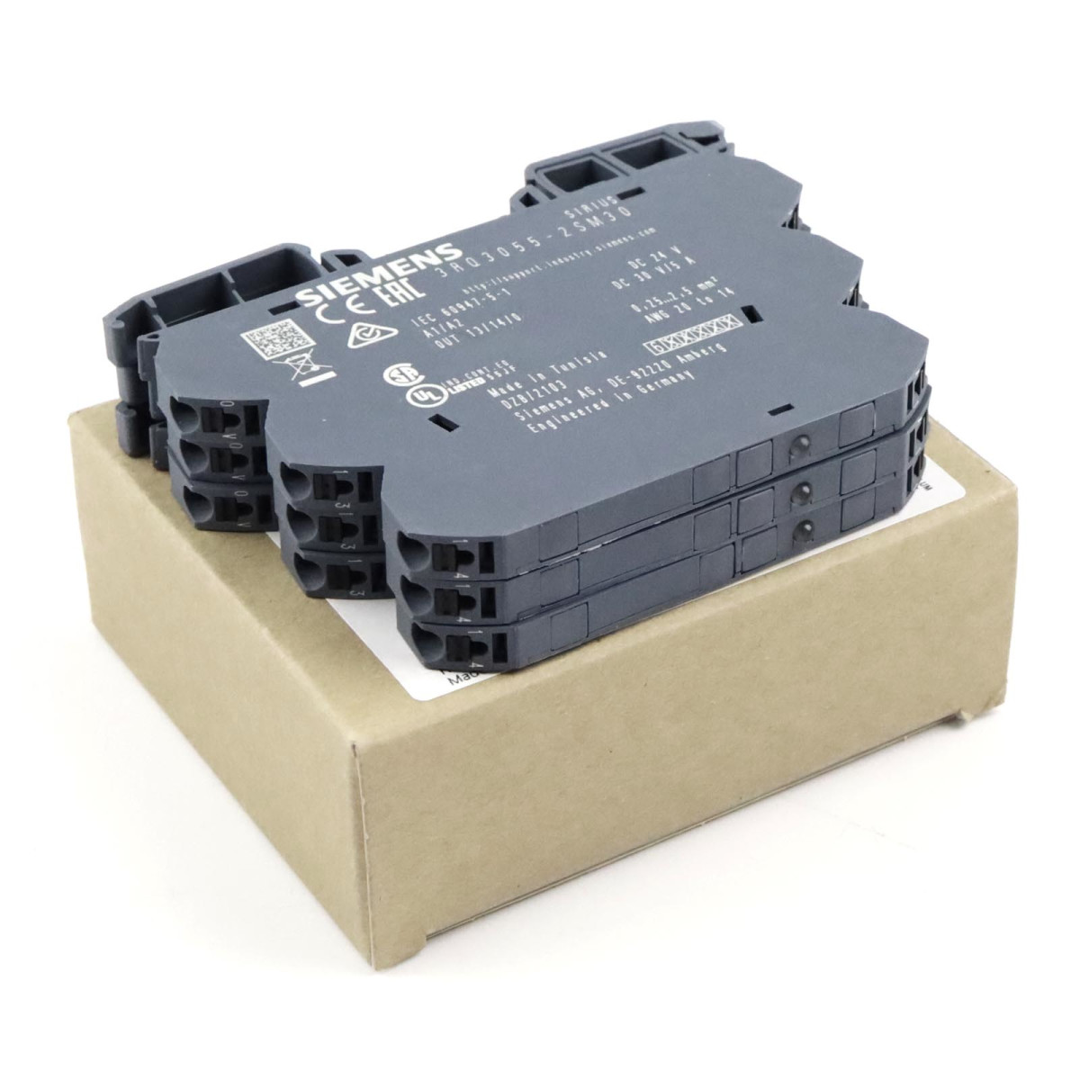 Siemens Koppelrelais 3RQ3055-2SM30 (3Stk.) OVP