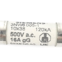 Siemens Sicherungseinsätze 3NW6005-1 (19Stk.) OVP