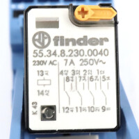 Finder Koppelrelais 58.P4.8.230.0060 (5Stk.) OVP