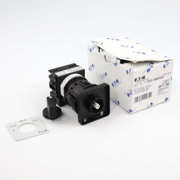Eaton Spannungsmesserumschalter T0-2-15920/EZ 041234 OVP