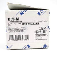 Eaton Spannungsmesserumschalter T0-2-15920/EZ 041234 OVP