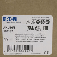 Eaton Leiteranschlussklemme AKU16/5 107187 (95Stk.) OVP