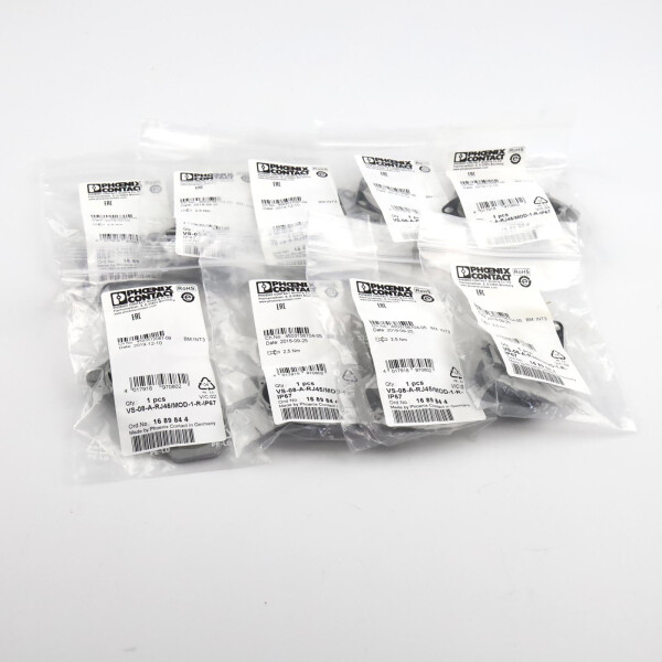 Phoenix Contact Anbaurahmen VS-08-A-RJ45/MOD-1-R-IP67 1689844 (9Stk.) OVP