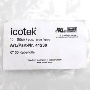 icotek Kabeltüllen KT 30 gy 41230 (10Stk.) OVP