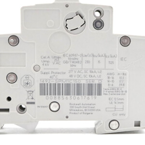 Allen Bradley Leitungsschutzschalter 1492-SPM1C150 Ser.D NOV