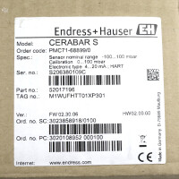 Endress+Hauser Cerabar S Drucktransmitter PMC71-68899/0 OVP