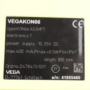 VEGA Grenzschalter VEGAKON66 KON66.XG3HPT GEB