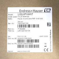Endress+Hauser Liquiphant FTL41 Grenzschalter FTL41-KHF0/0 OVP