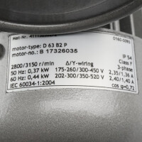 Becker Vakuumpumpe VT4.8 8,0/9,1m³/h 150/150mbar NOV