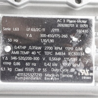 Becker Vakuumpumpe VT4.8 8,0/9,1m³/h 150/150mbar NOV