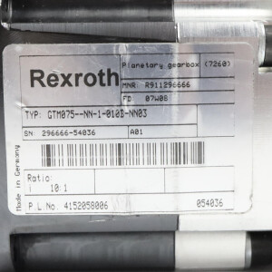 Rexroth Planetengetriebe GTM075-NN1-010B-NN03 R911296666 i=10 NOV