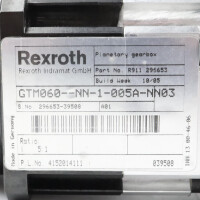 Rexroth Planetengetriebe GTM060-NN1-005A-NN03 R911296653 i=5:1 NOV