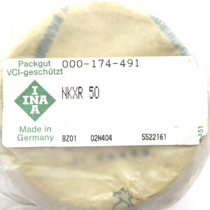 INA Nadel-Axial-Zylinderrollenlager NKXR50 OVP