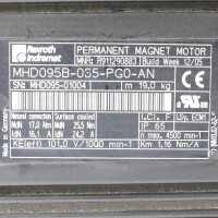 Rexroth Servomotor MHD095B-035-PG0-AN R911290883 NOV
