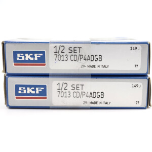SKF Hochgenauigkeits-Spindellager 7013 CD/P4ADGB 2er-Satz OVP