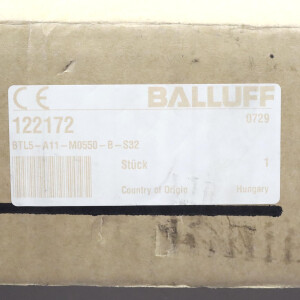 BALLUFF Wegaufnehmer BTL5-A11-M0550-B-S32 OVP