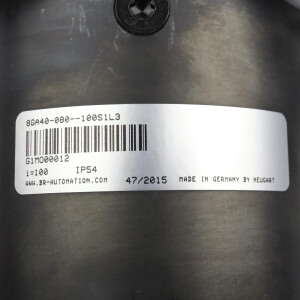 B&R Getriebemotor 8GA40-LSA35-00065 i=100 NOV