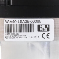 B&R Getriebemotor 8GA40-LSA35-00065 i=100 NOV