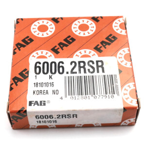 FAG Kugellager Rillenkugellager 6006.2RSR (20Stk.) OVP