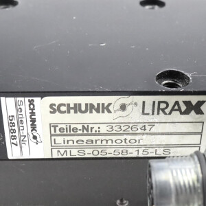 SCHUNK Linearmodul MLS 05-50-15 LS 110943-M-028 GEB