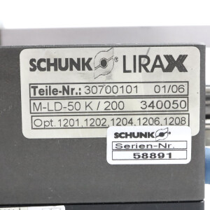 SCHUNK Linearmodul MLS 05-50-15 LS 110943-M-028 GEB