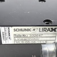 SCHUNK Linearmodul MLS 05-50-15 LS 110943-M-028 GEB
