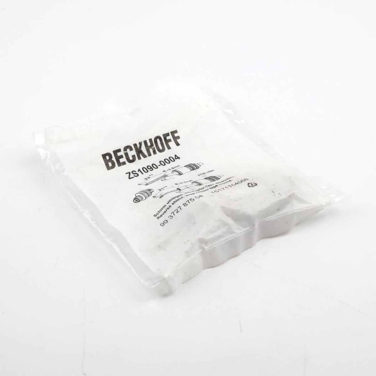 Beckhoff M12-Stecker ZS1090-0004 OVP