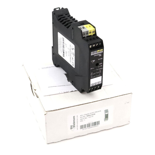 Bihl+Wiedemann AS-i Digitales E/A Modul BWU1938 OVP