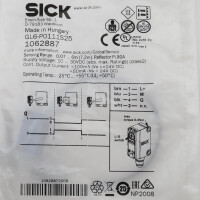SICK Reflexions Lichtschranke GL6-P0111S25 1062887 OVP