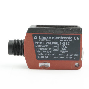 Leuze Reflexionslichtschranke PRKL 25B/66.1-S12 50104231 GEB