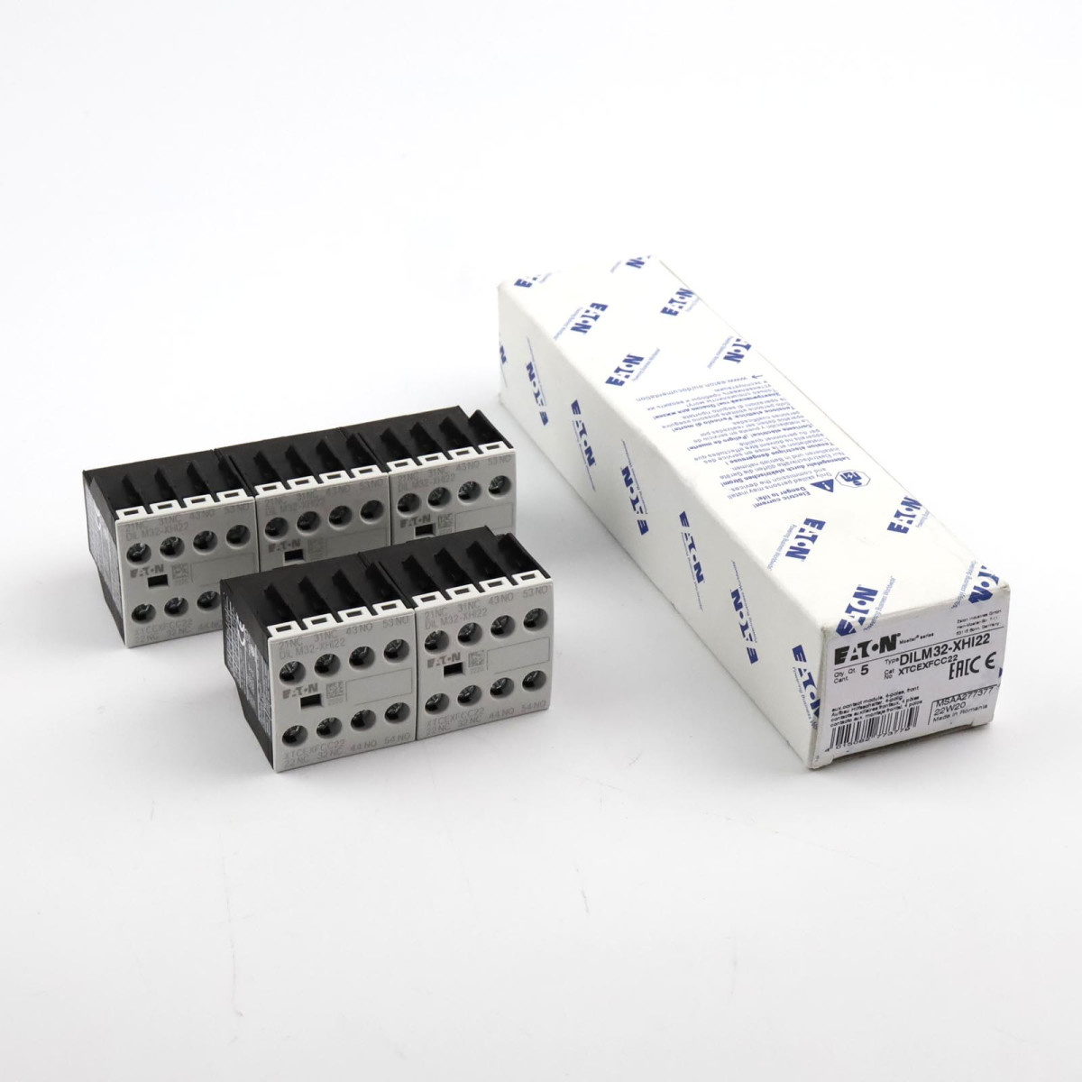 Eaton Hilfsschalterbaustein DILM32-XHI22 277377 (5Stk.) OVP