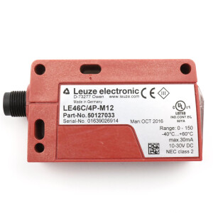 Leuze Einweg-Lichtschranke LE46C/4P-M12 50127033 GEB