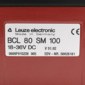 Leuze Barcodeleser BCL 80 SM 100 50026181 NOV