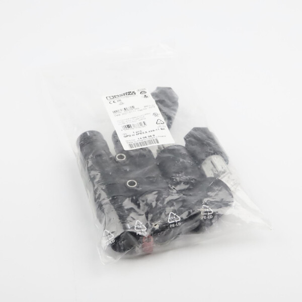 Phoenix Contact H-Verteiler QPD H 4PE2,5 4X6-11 BK 1406368 OVP