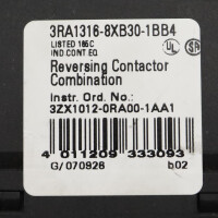 Siemens Wendekombination 3RA1316-8XB30-1BB4 GEB