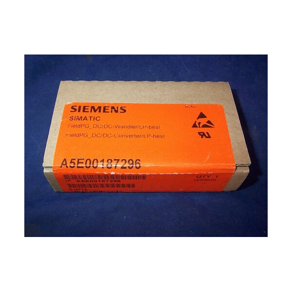 Siemens Simatic FieldPG DC/DC-Wandler/LP-best A5E00187296 SIE