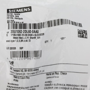 Siemens Knebelschalter 3SU1062-2DL60-0AA0 OVP