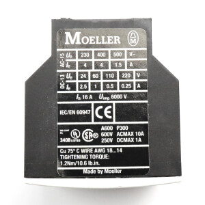 Moeller Hilfsschalterbaustein DILM32-XHI22 277377 (3Stk.) OVP