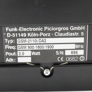 piciorgros Störmeldemodul GSM-2110/DA2 OVP